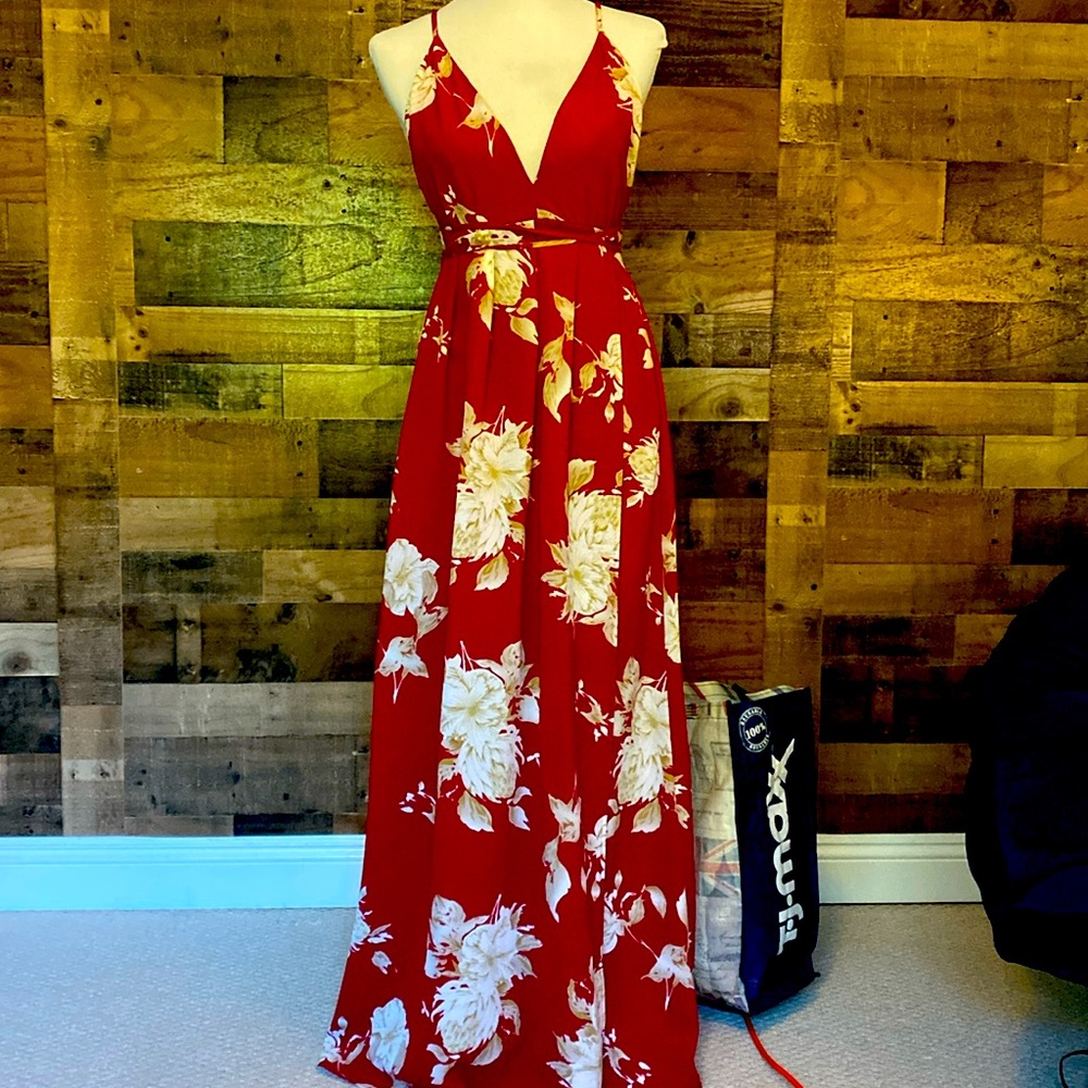 Beautiful tropical dress
